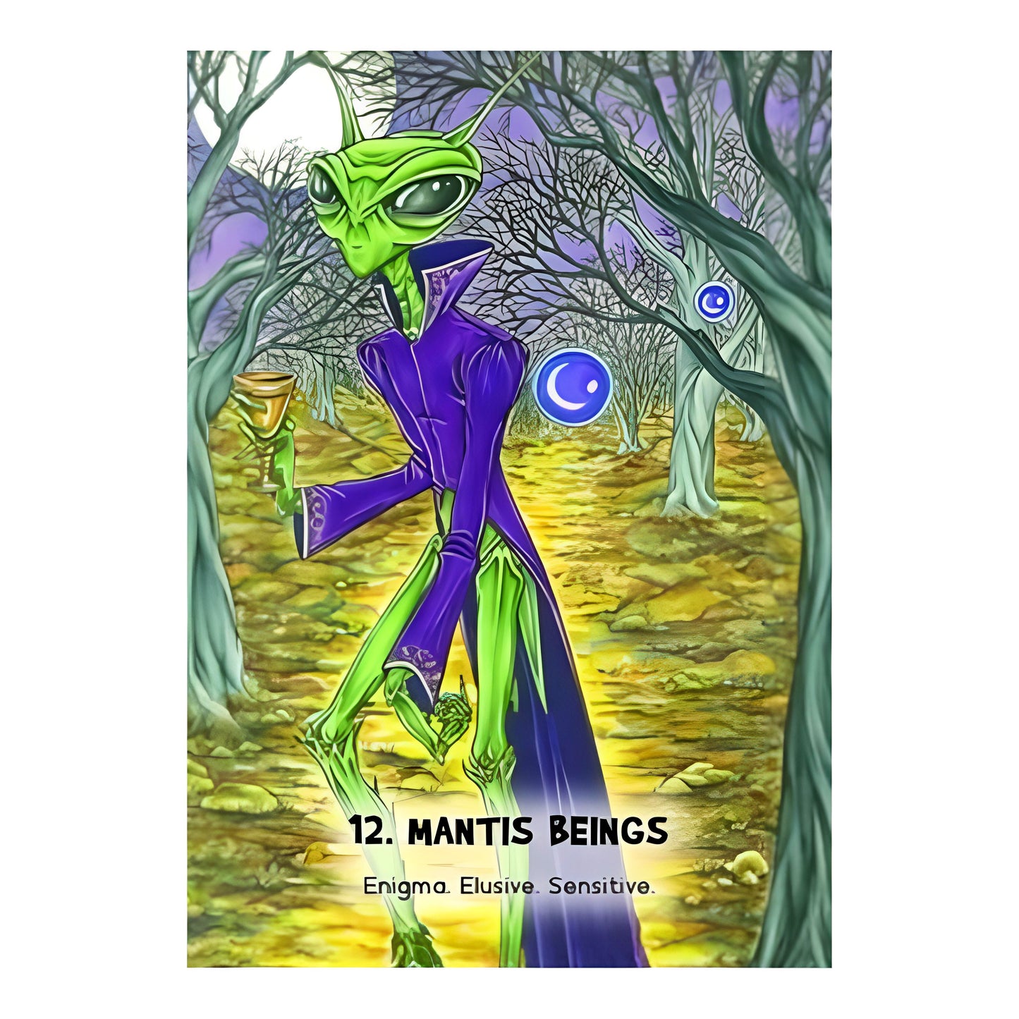 005 - Mystic Martian Oracle 54 Cards Deck