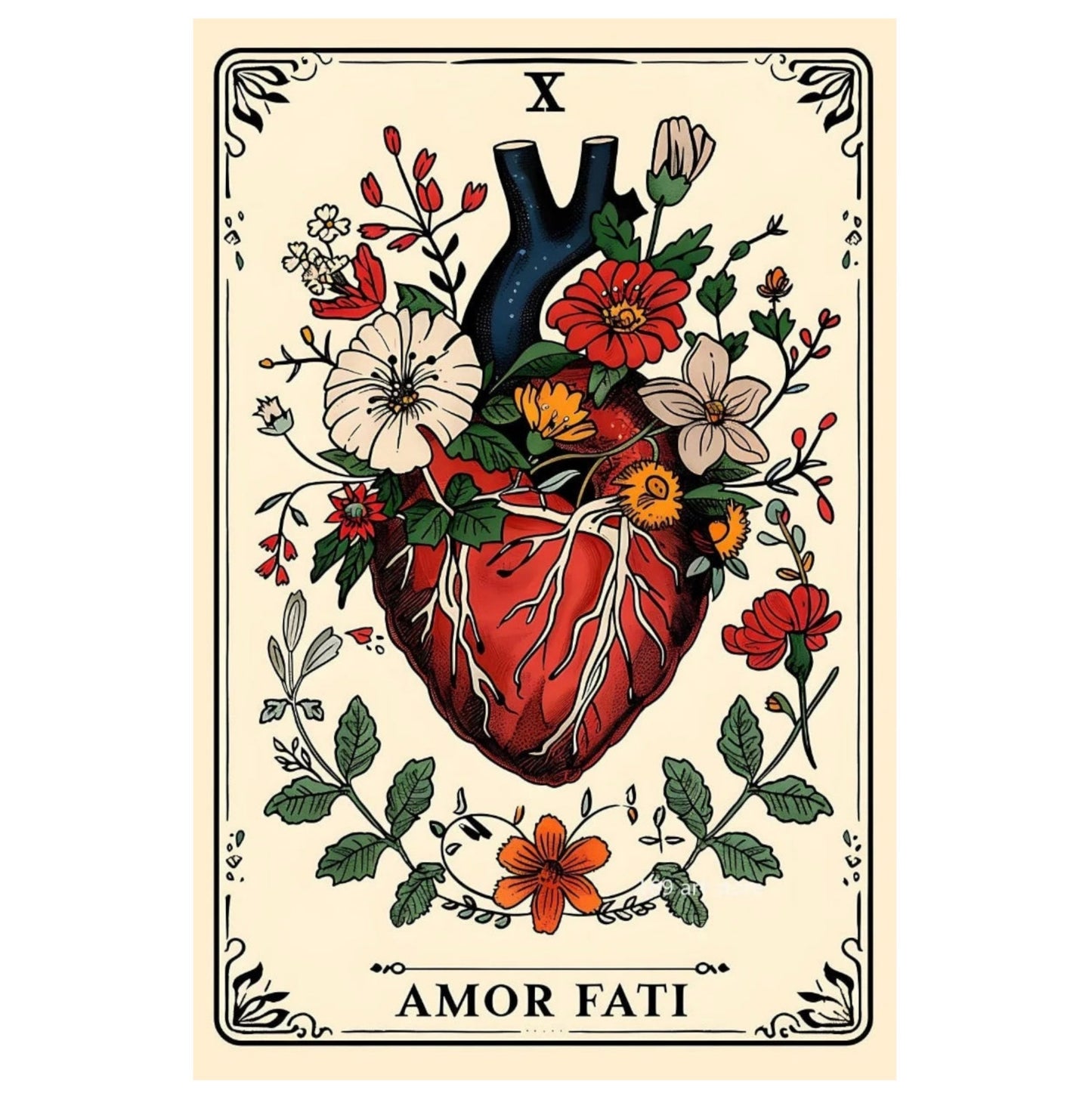009 - Bohemian Tarot Canvas Wall Art