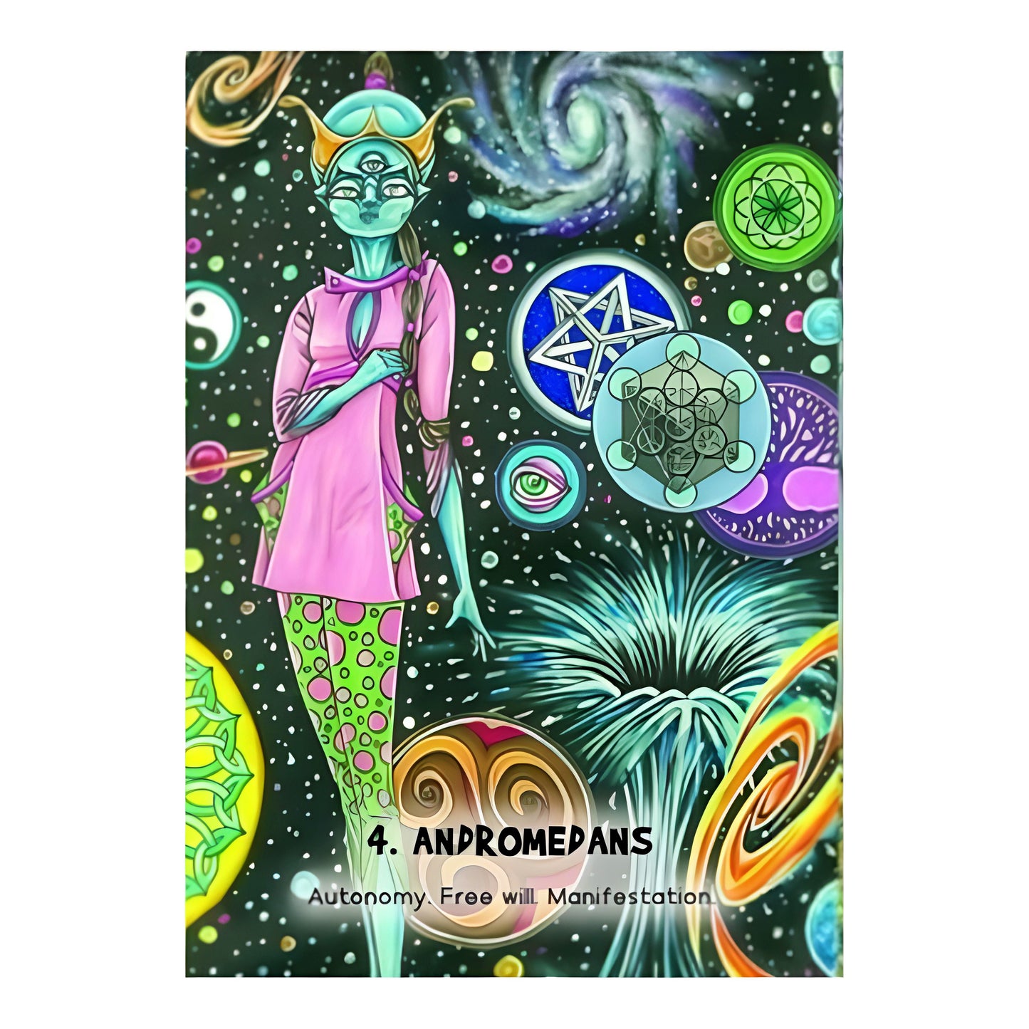 005 - Mystic Martian Oracle 54 Cards Deck