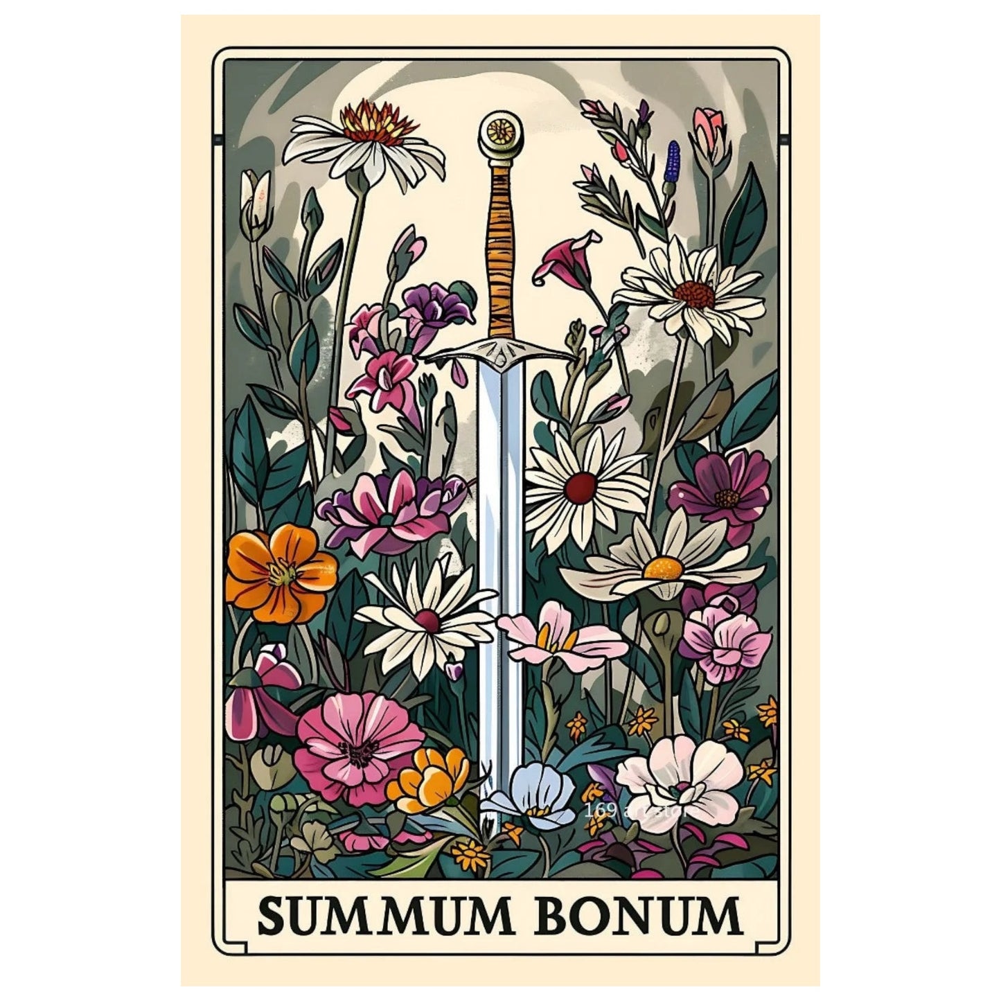 009 - Bohemian Tarot Canvas Wall Art