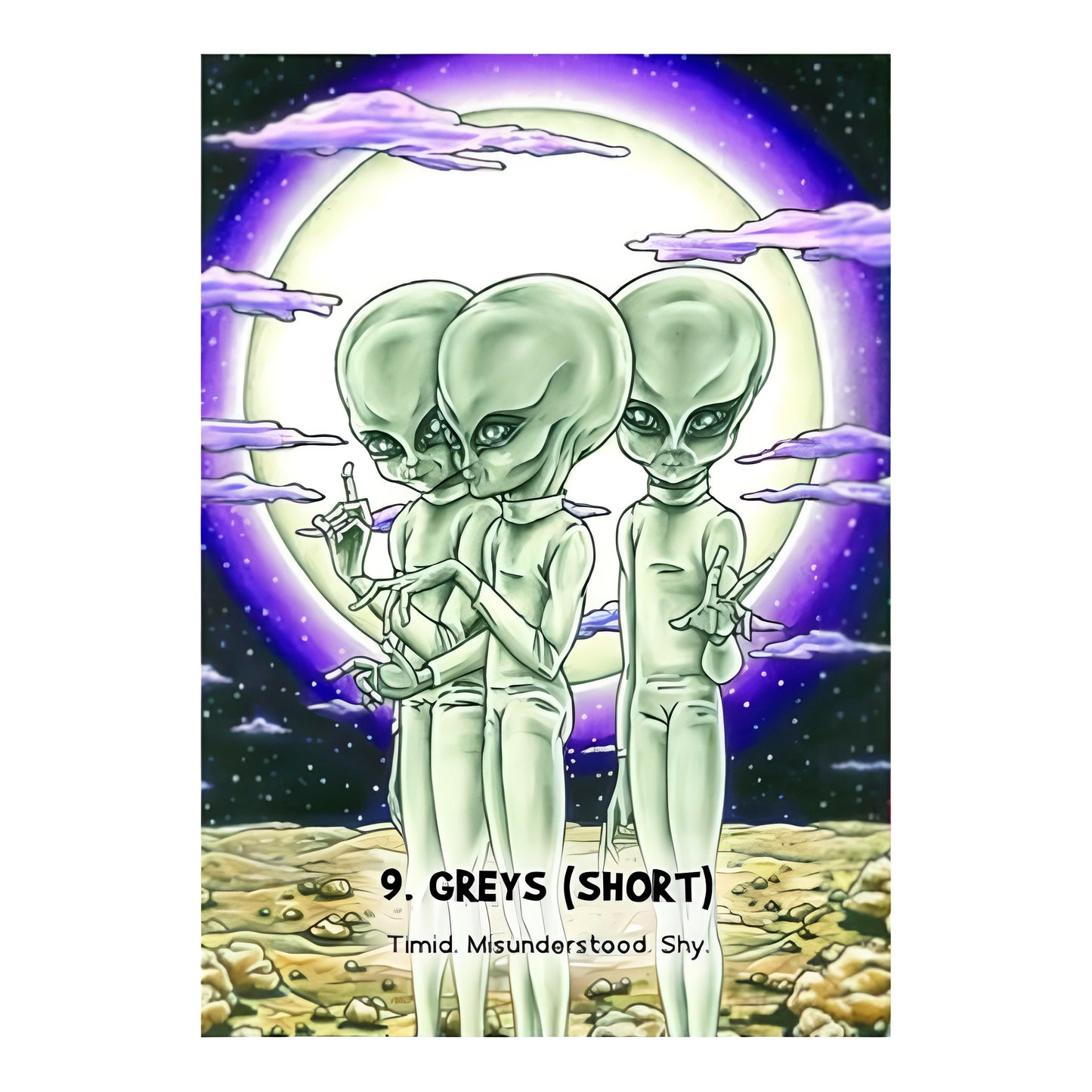 005 - Mystic Martian Oracle 54 Cards Deck