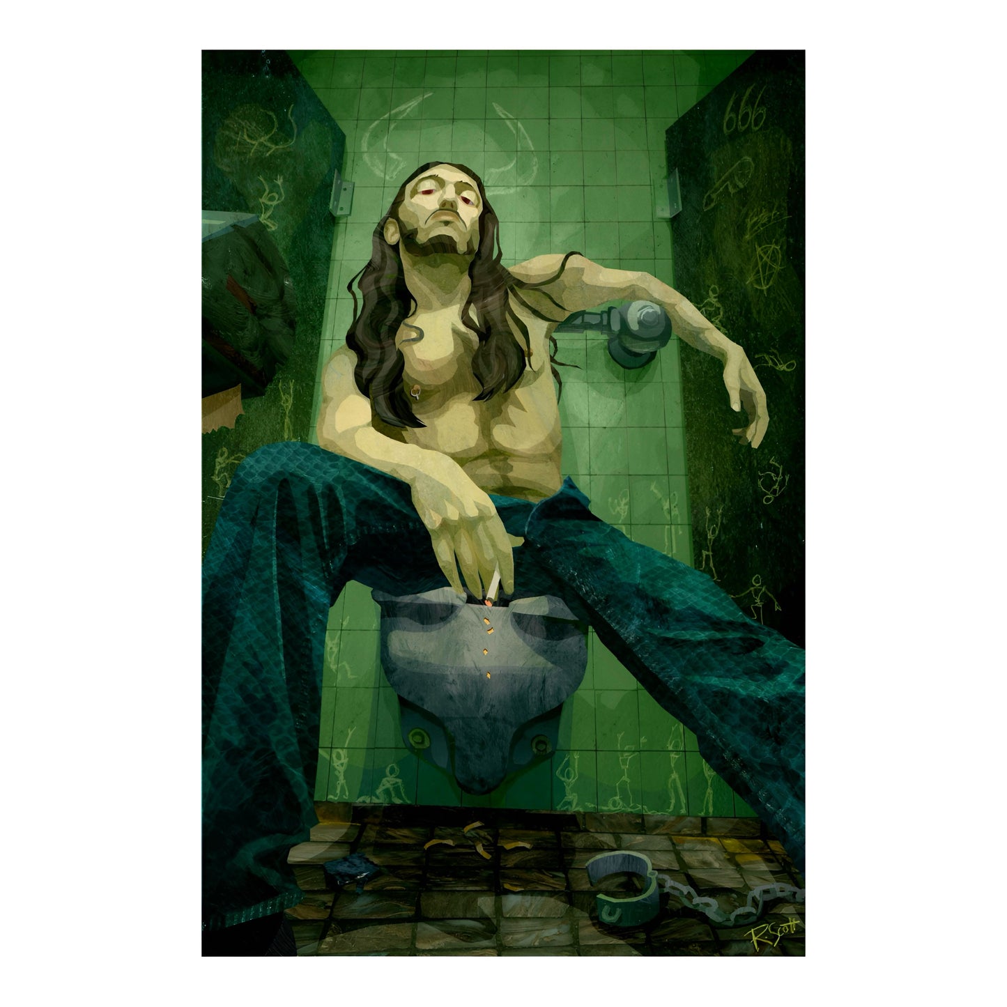 005 - The Urban Tarot 78 Cards Deck for Fated Divination