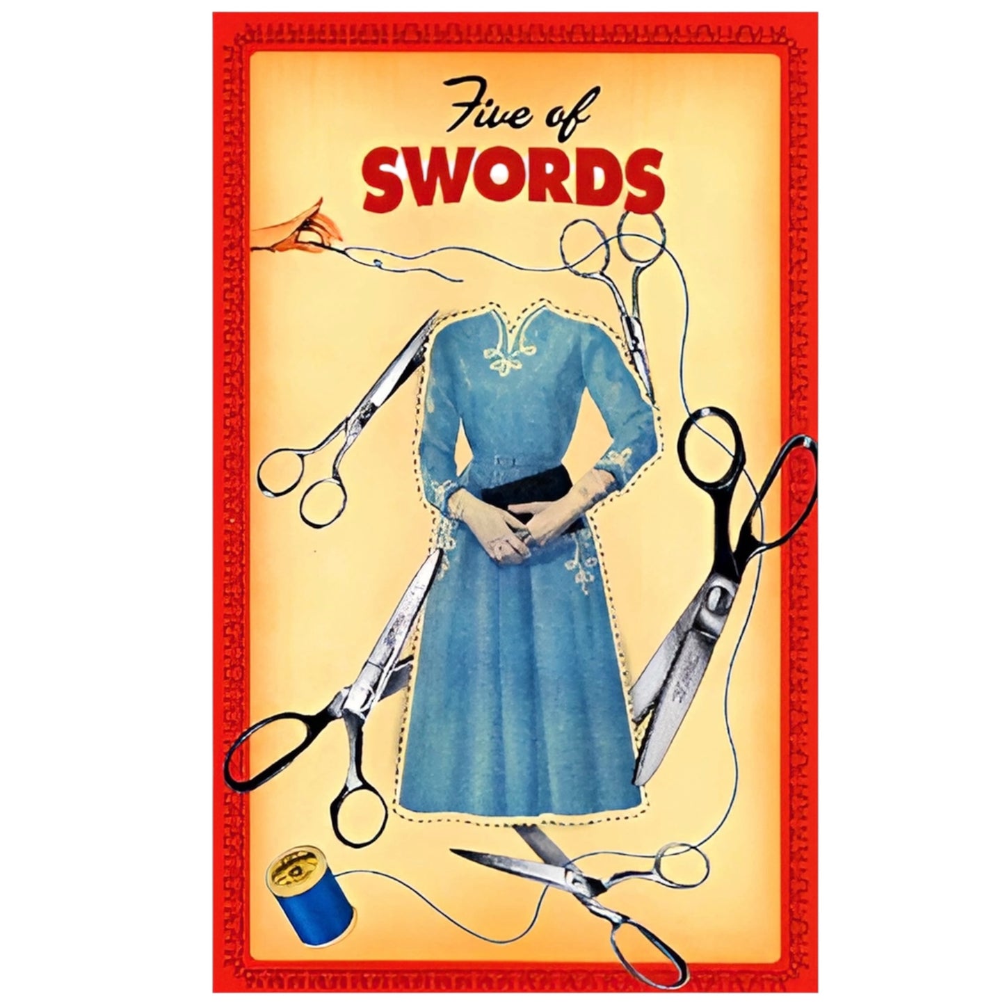 005 - The Housewives Tarot Card Deck for Vintage Divination