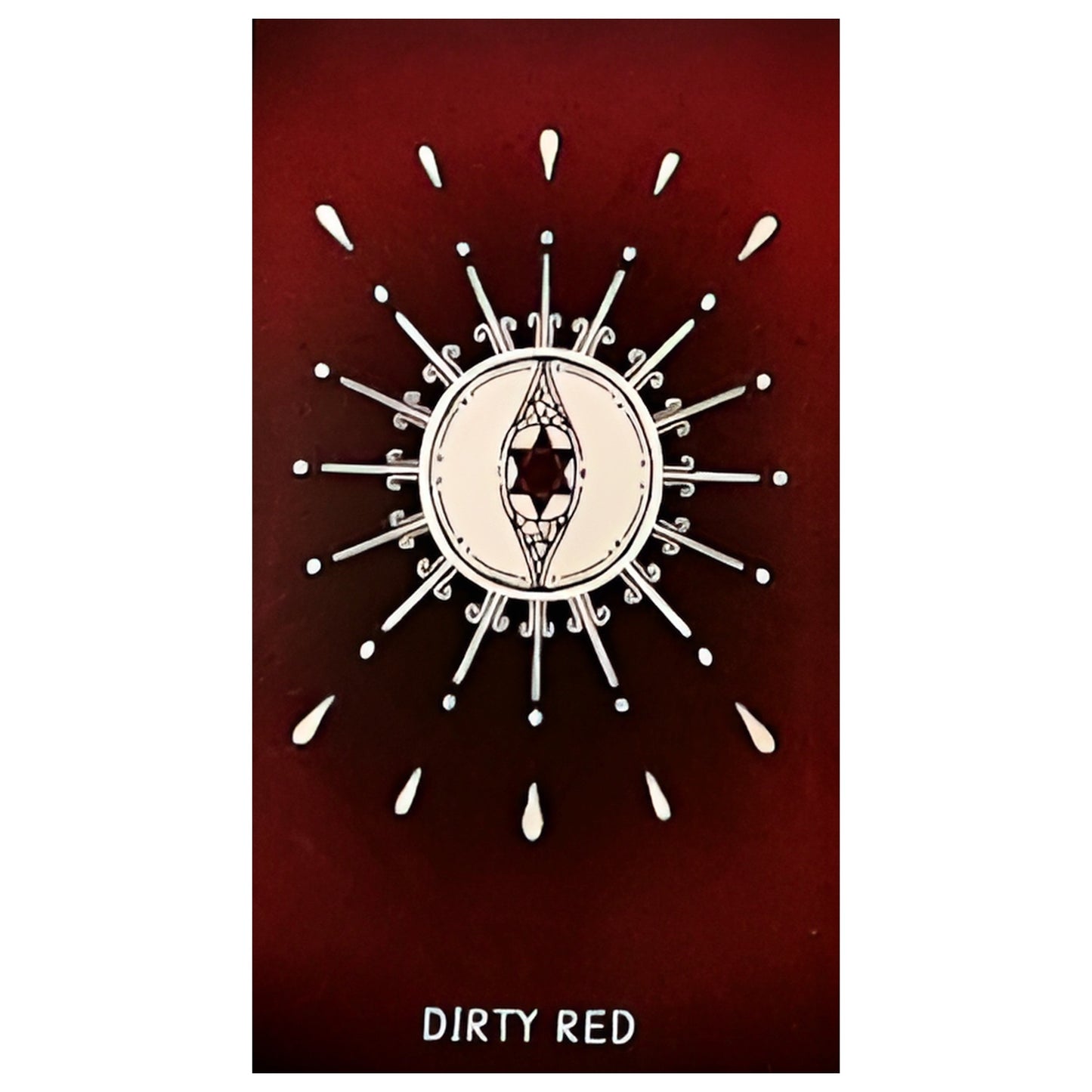 005 - Dirty Red Tarot Deck