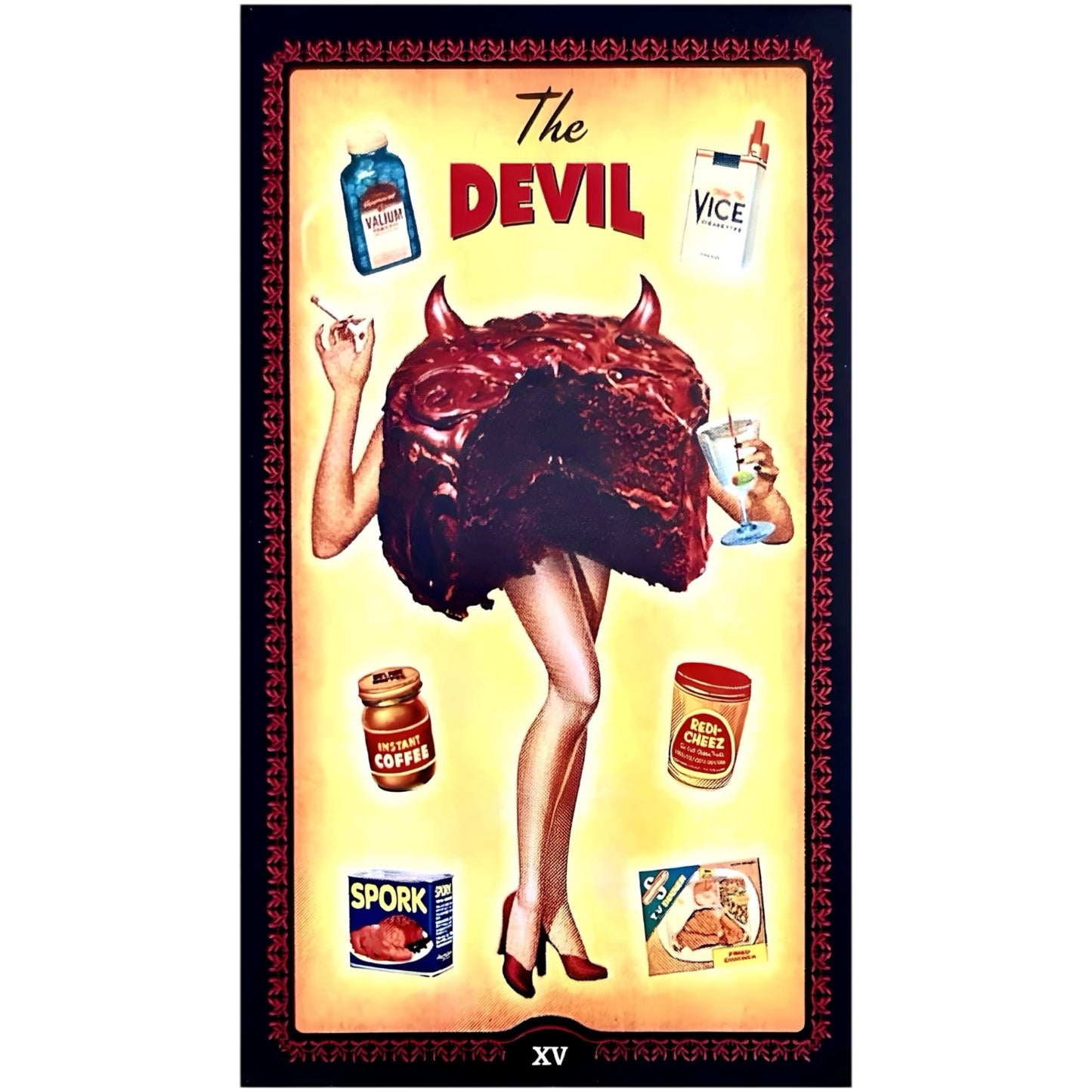 005 - The Housewives Tarot Card Deck for Vintage Divination