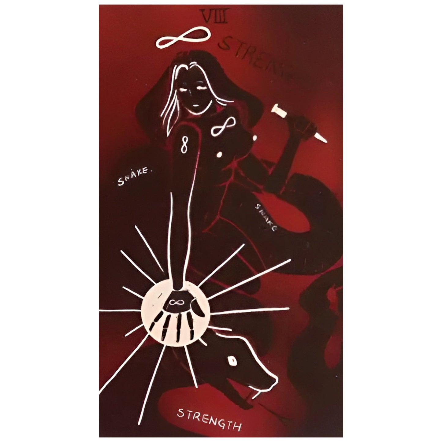 005 - Dirty Red Tarot Deck