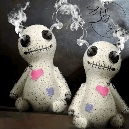 004 - Incense Holder Voodoo Doll