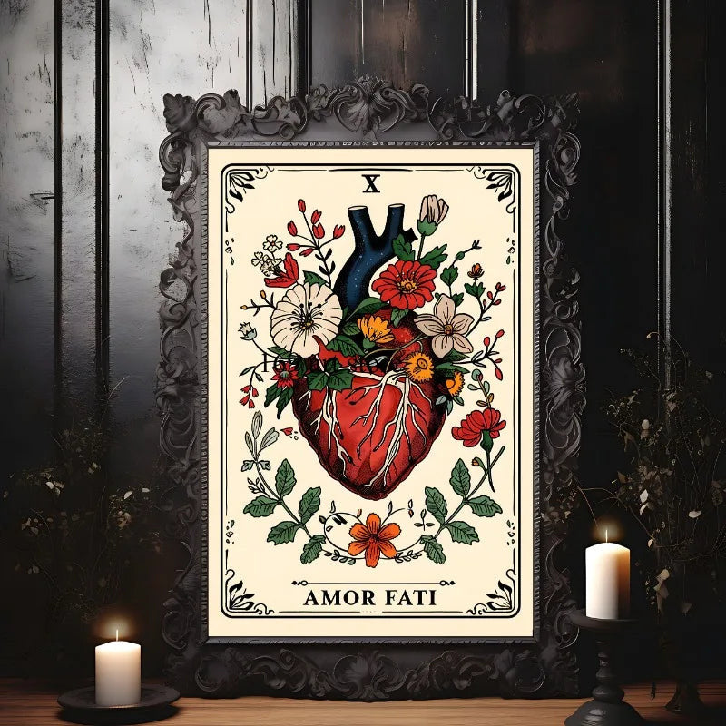 009 - Bohemian Tarot Canvas Wall Art