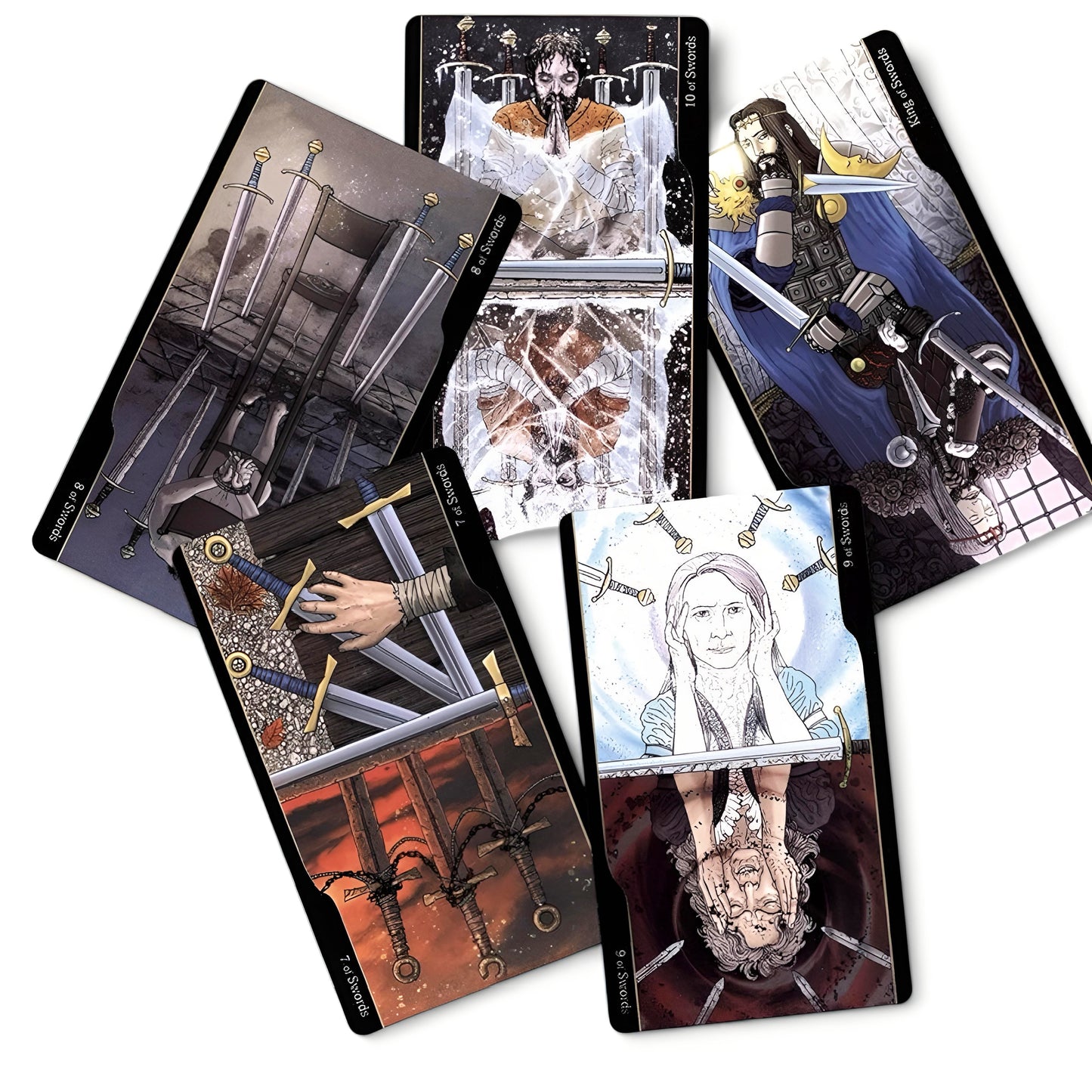 005 - Tarot Of Oppositions for Mirrored Divination w/ Tin