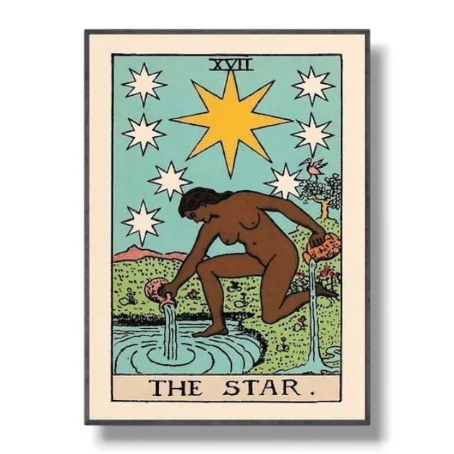 009 - Classic Tarot Canvas Print Wall Art