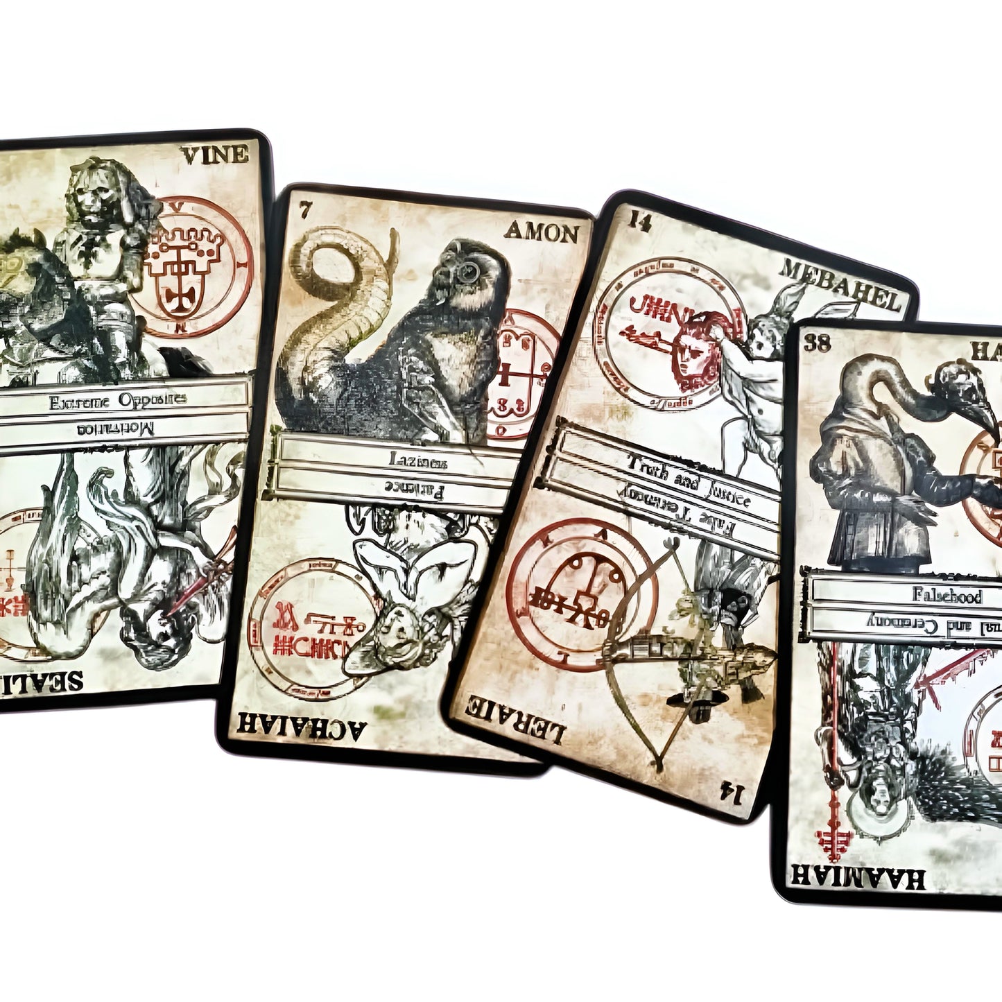 005 - The Oracle Of Heaven And Hell 77 Cards Deck
