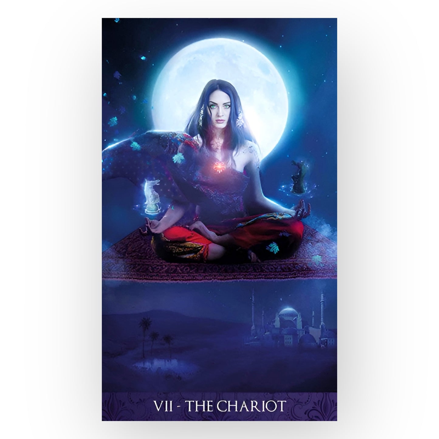 005 - Tarot De La Nuit Tarot Deck for Feminine Divination
