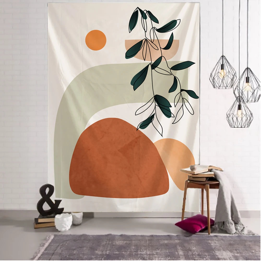 014 - Bohemian Microfiber Tapestry Wall Hanging