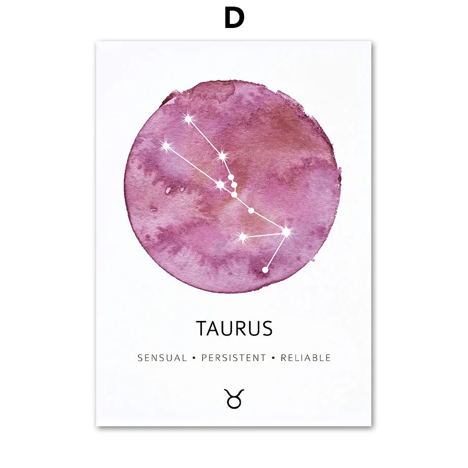 009 - Constellations Canvas Print Wall Art