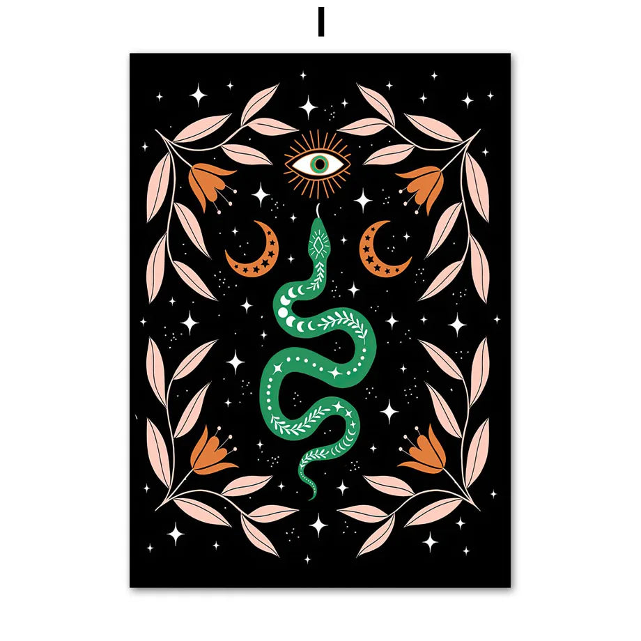 009 - Goddess Mother Earth Canvas Wall Art