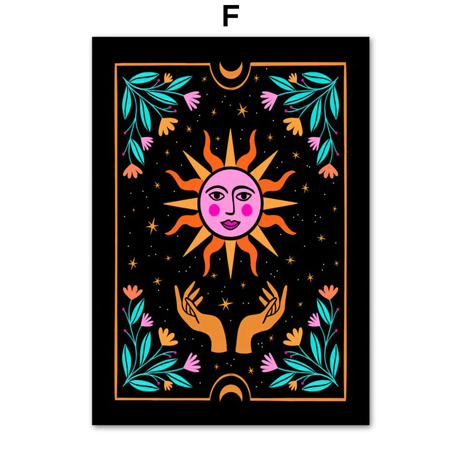 009 - Goddess Mother Earth Canvas Wall Art