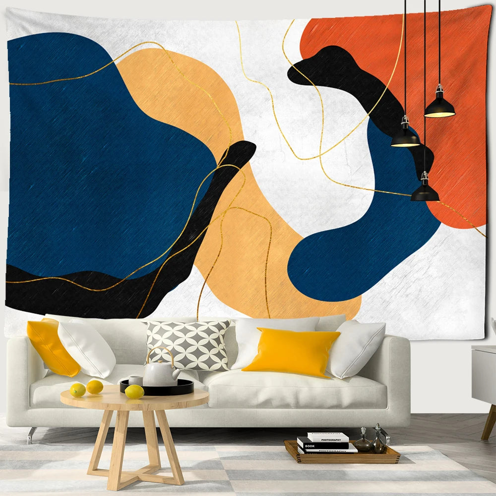 014 - Bohemian Microfiber Tapestry Wall Hanging