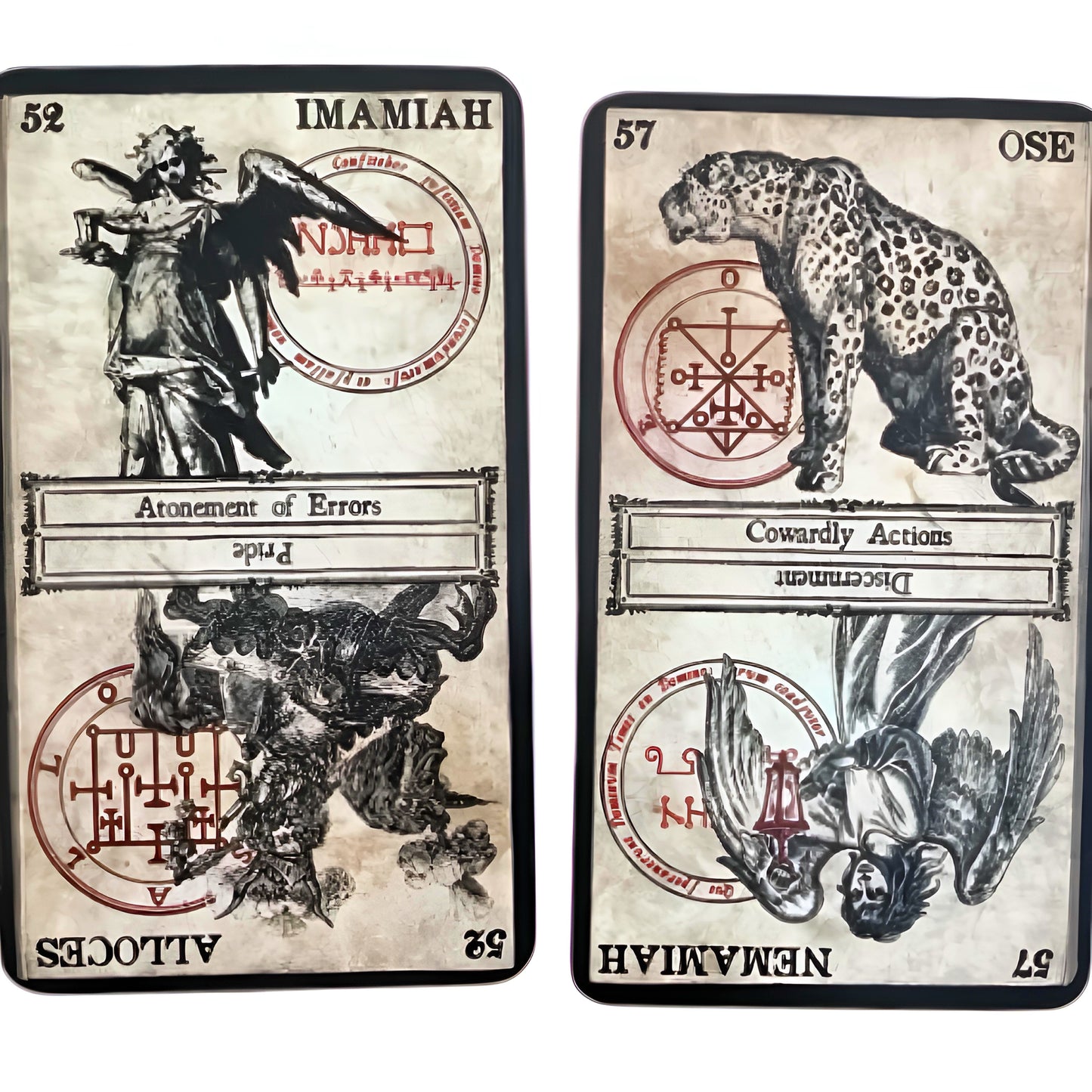 005 - The Oracle Of Heaven And Hell 77 Cards Deck
