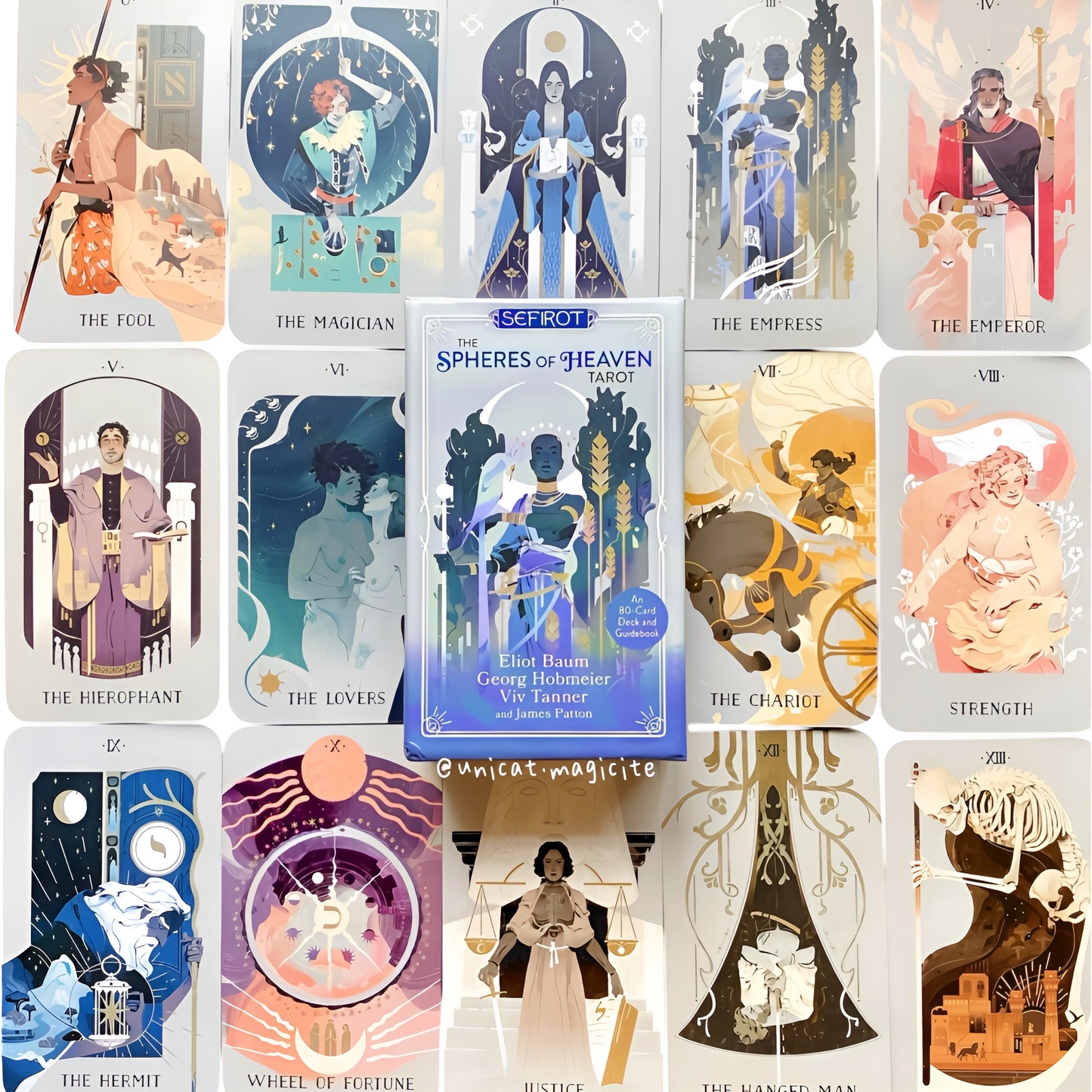 005 - Siferot - The Spheres Of Heaven Tarot Deck for Divination