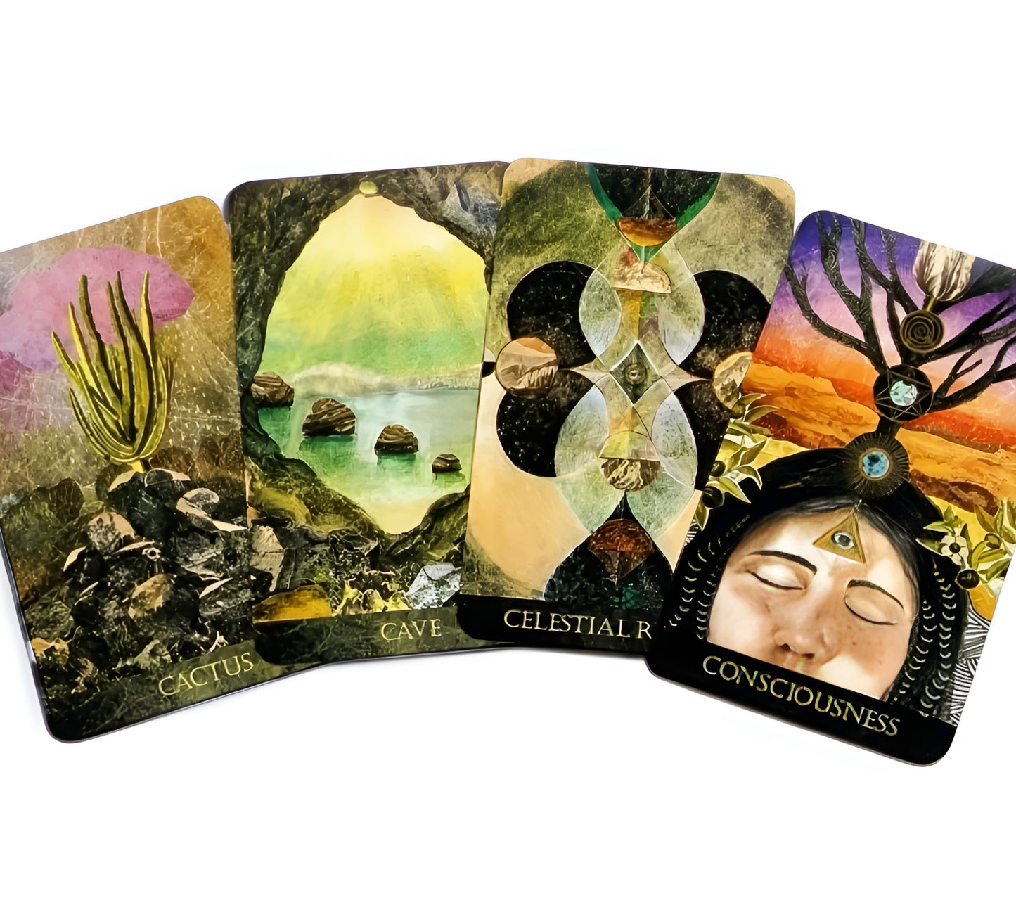 005 - The Faceted Garden Oracle 52 Cards Deck