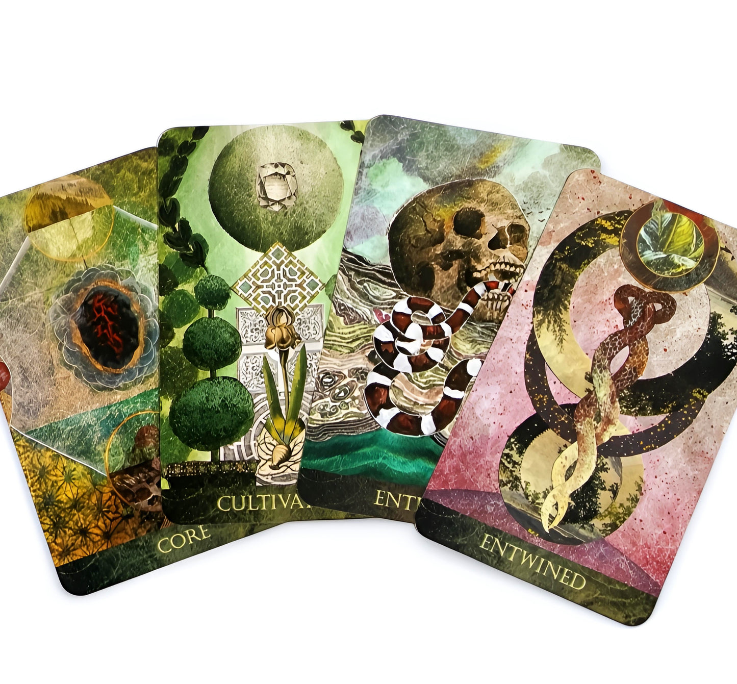 005 - The Faceted Garden Oracle 52 Cards Deck