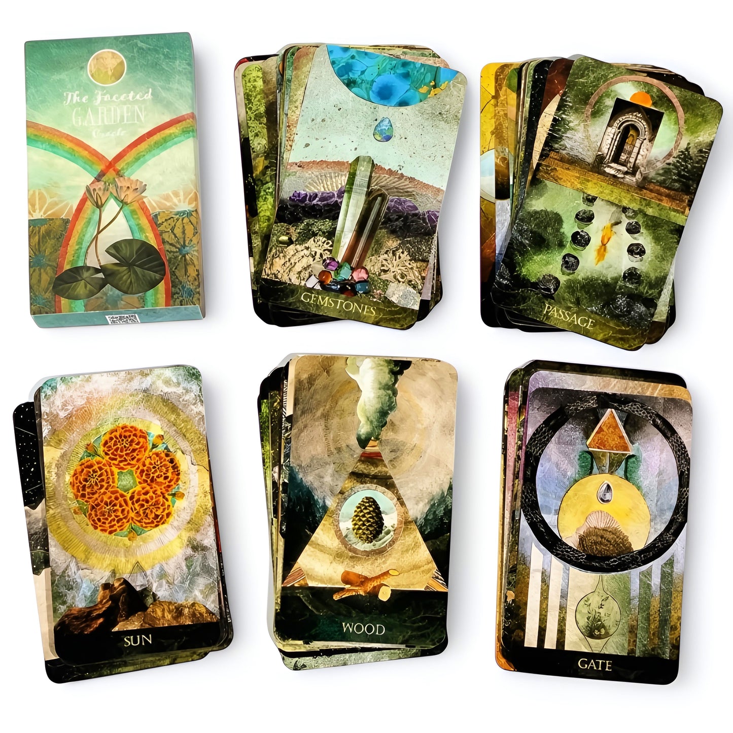 005 - The Faceted Garden Oracle 52 Cards Deck