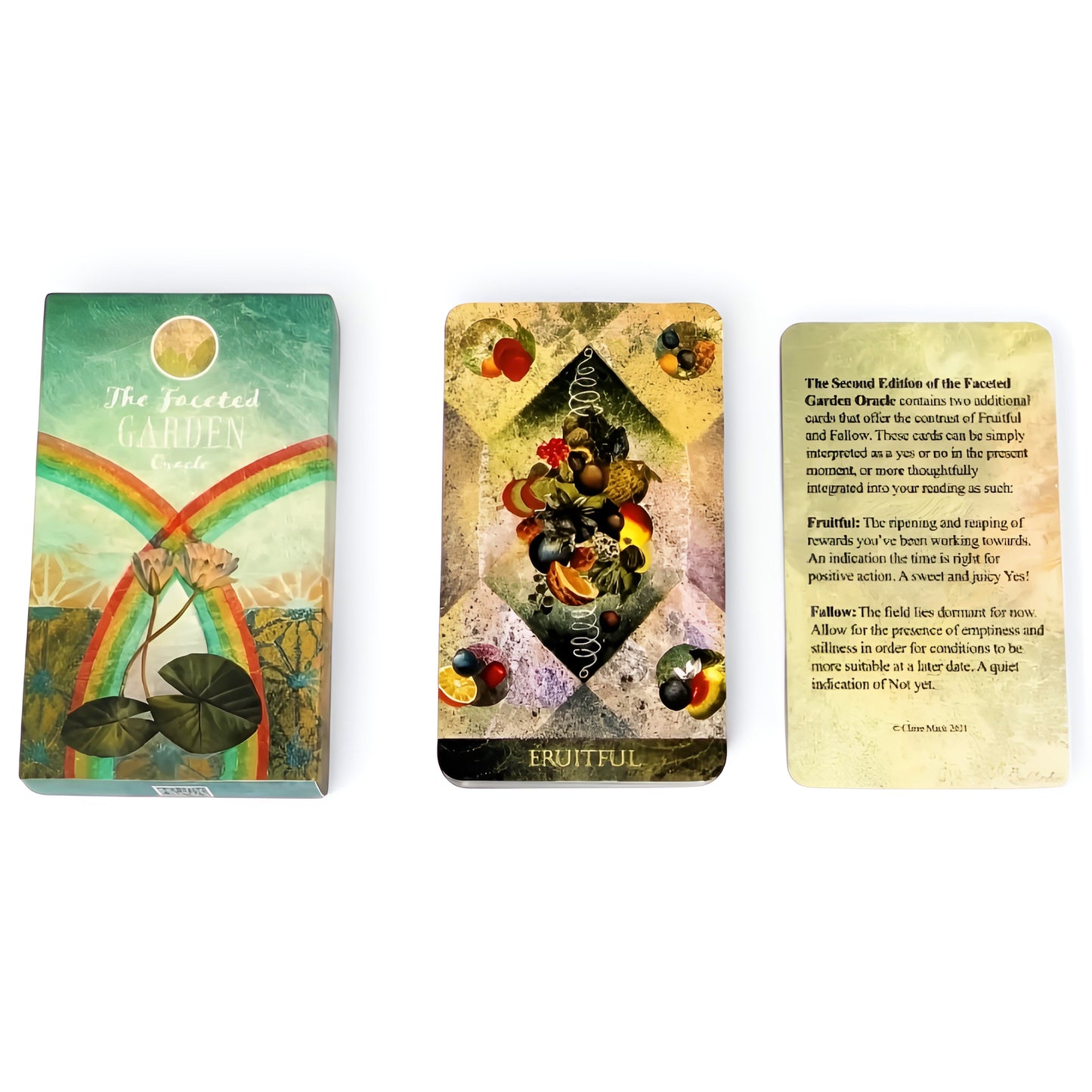005 - The Faceted Garden Oracle 52 Cards Deck
