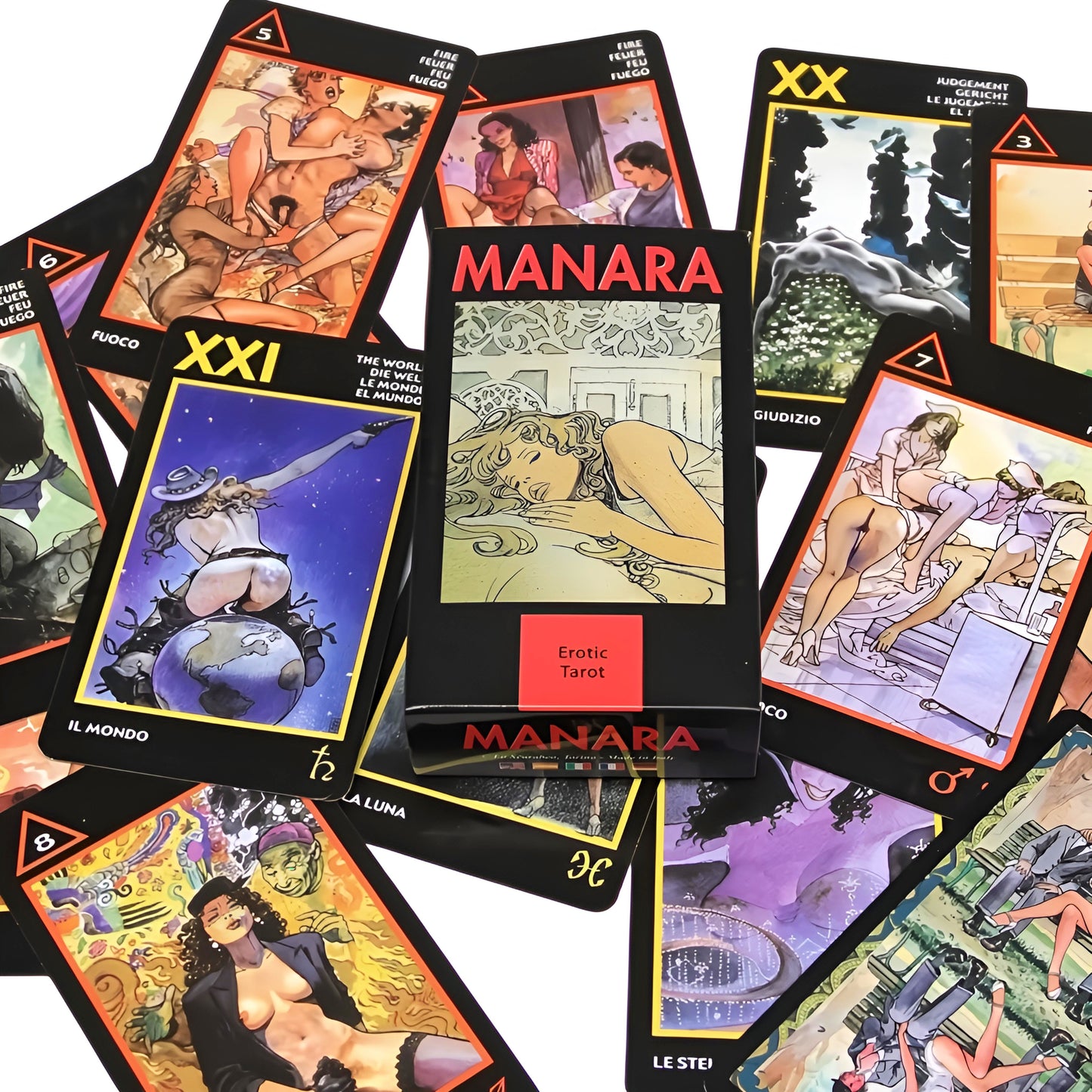 005 - Manara Erotic Tarot Deck for Sexual Divination