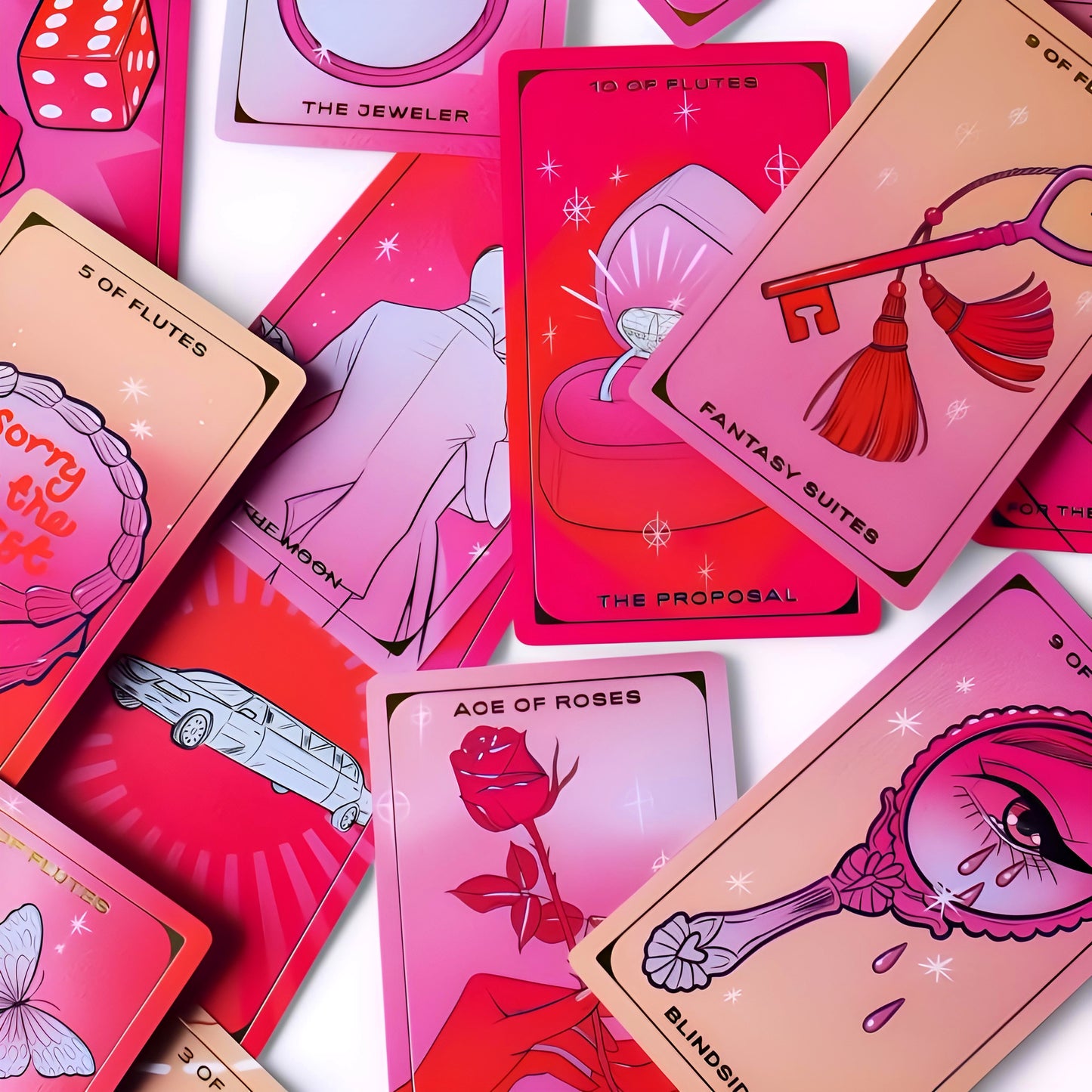 005 - The Final Rose Tarot Deck for Love Divination