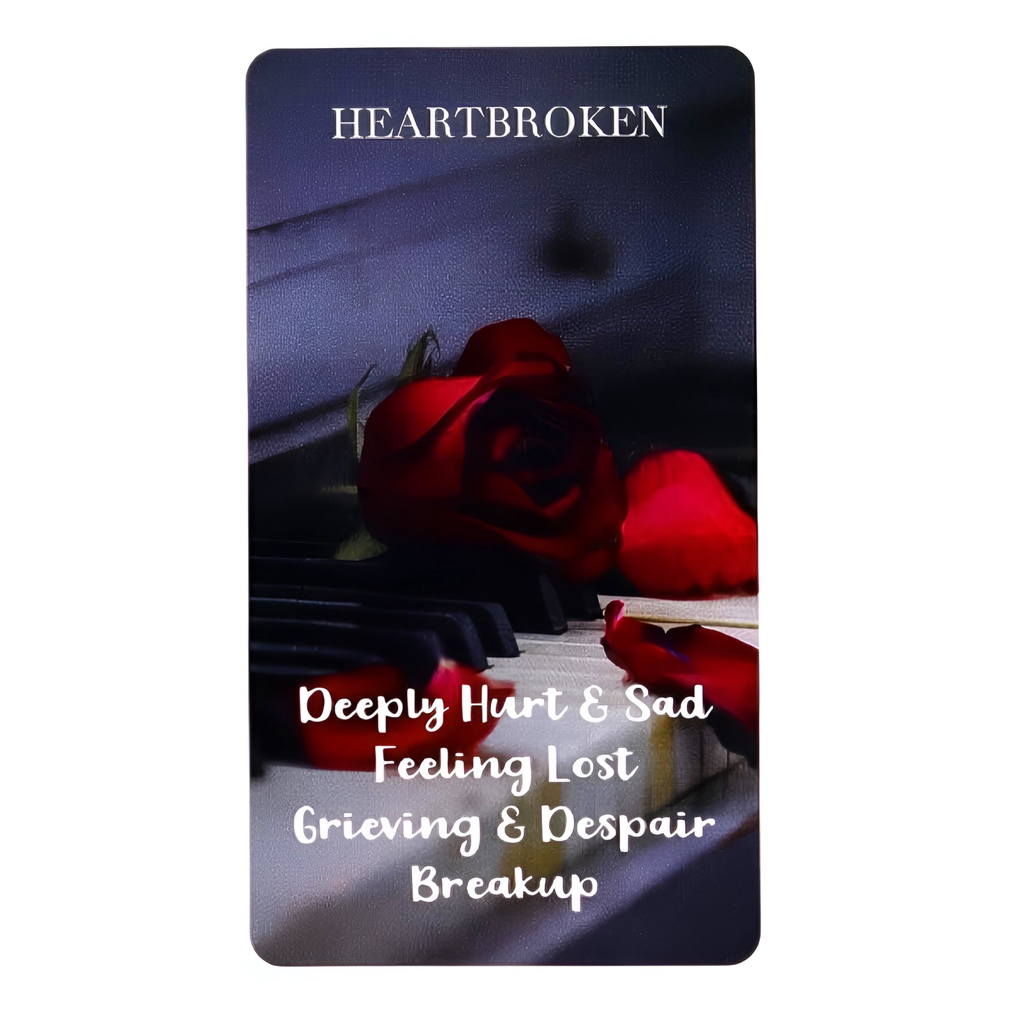 005 - Mystic Red Rose Oracle 53 Cards Deck