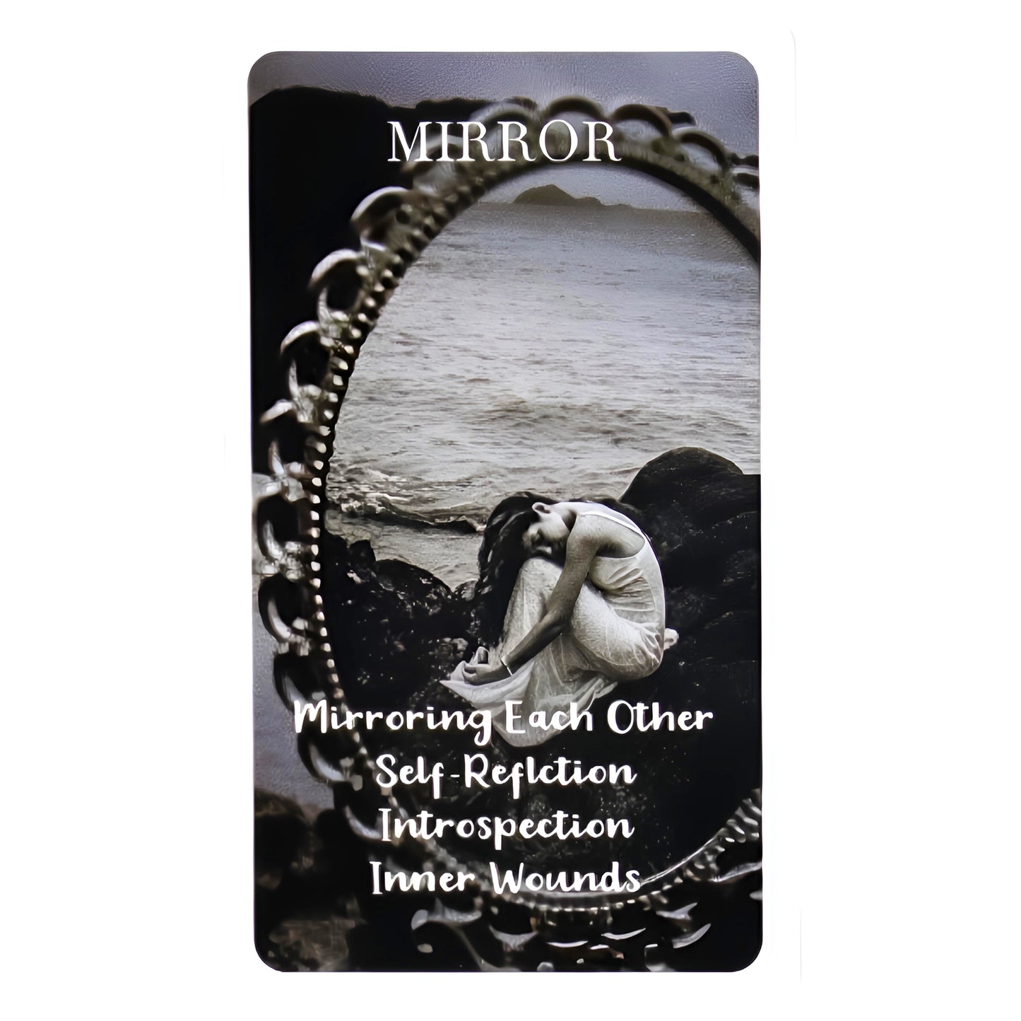 005 - Mystic Red Rose Oracle 53 Cards Deck