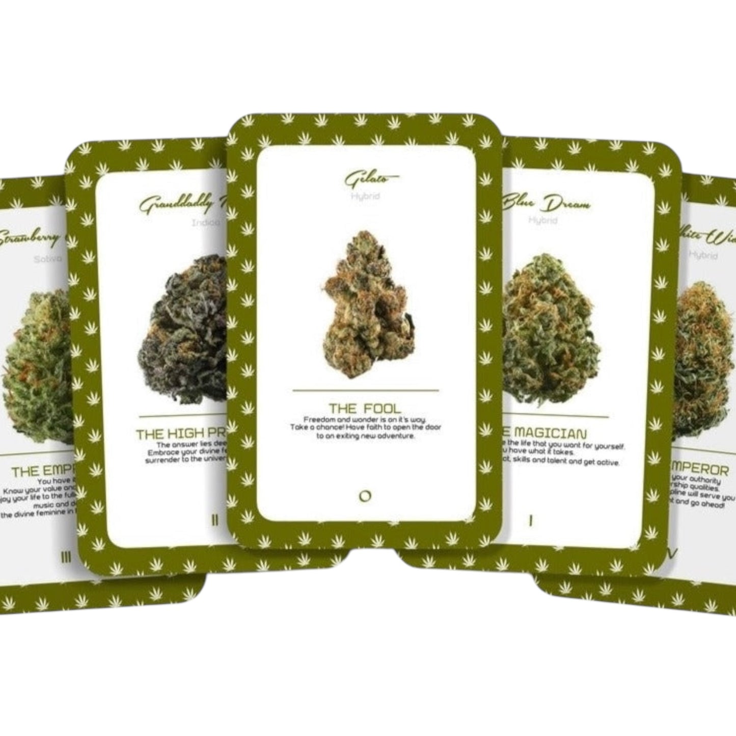 005 - Cannabis Oracle Tarot 4/20 - 22 Major Arcana Deck