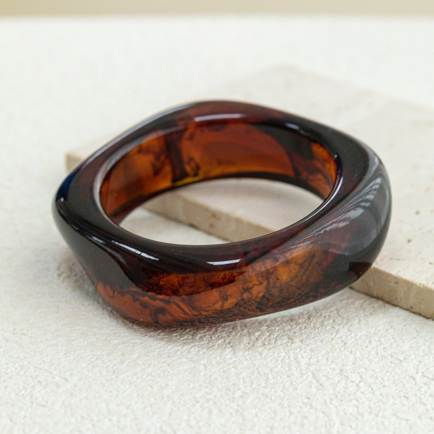 011 - Coffee & Tea Stackable Bangle Bracelet