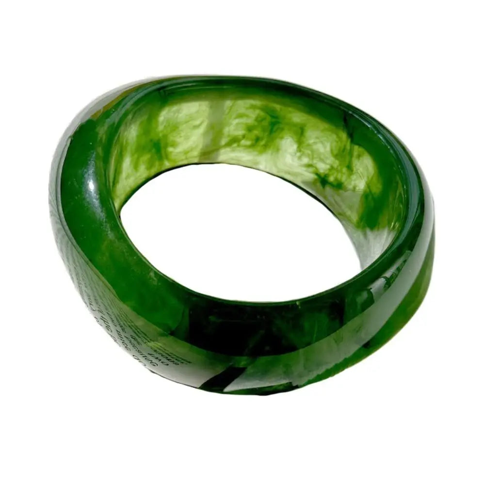 011 - Green Tea Fashion Bangle Bracelet