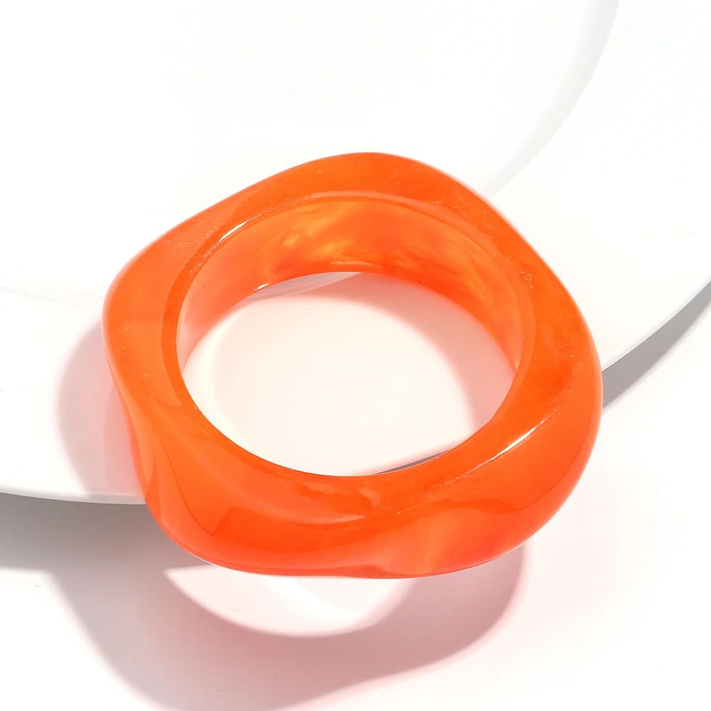 011 - Ice Cream Stackable Retro Bangle Bracelet