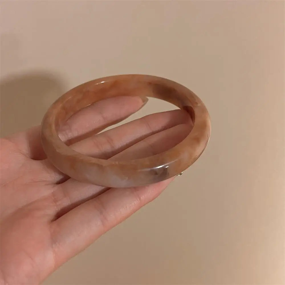 011 - Coffee & Cream Stackable Bangle Bracelet