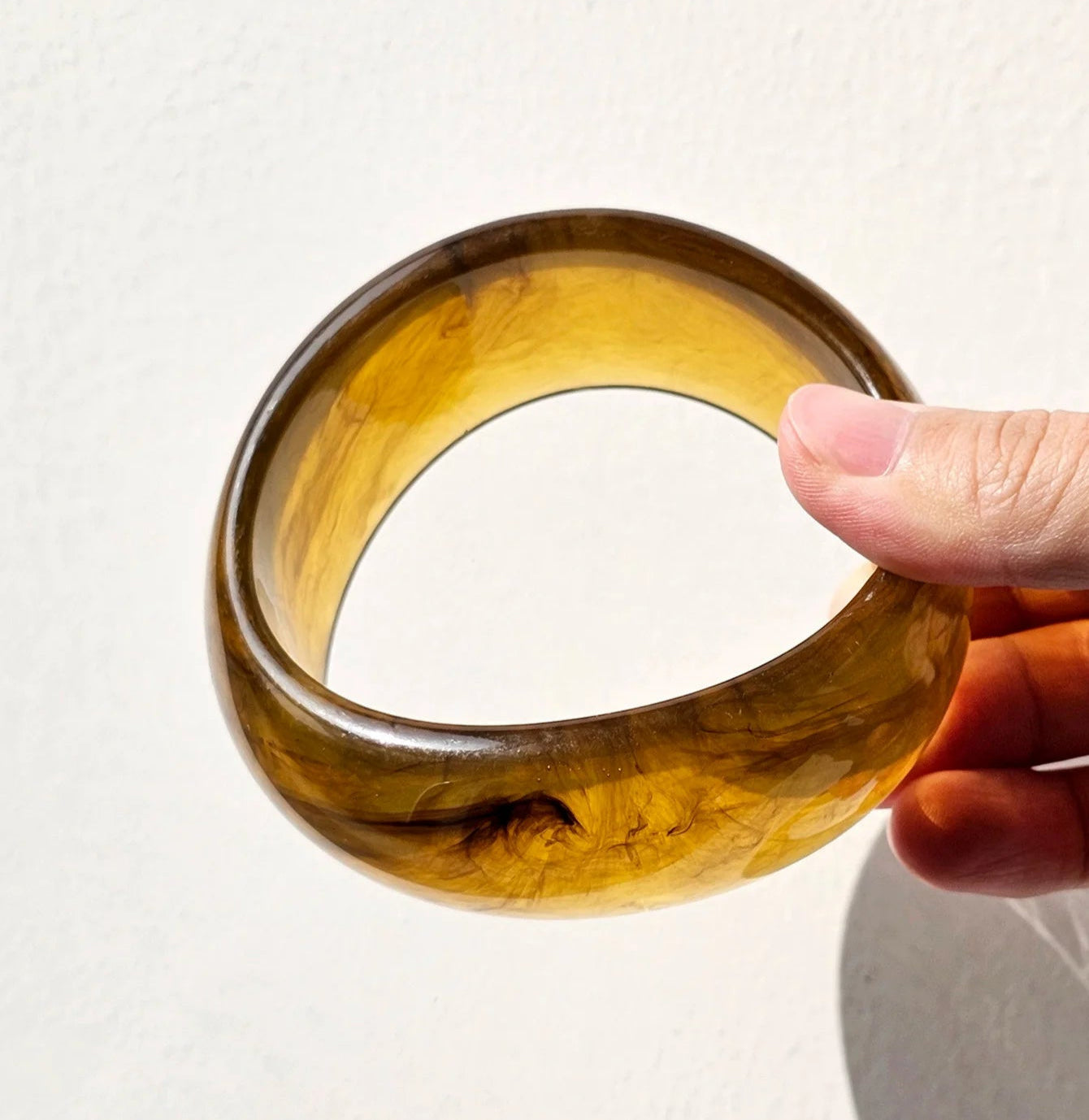 011 - Retro Browns Stackable Bangle Bracelet