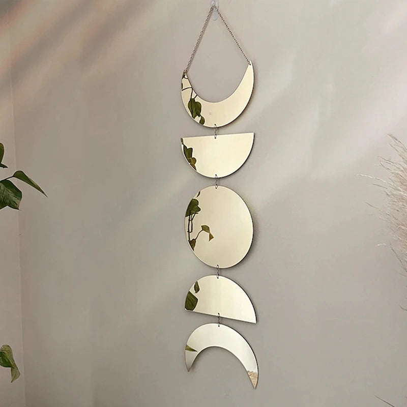 009 - Moon Phase Decorative Wall Mirror