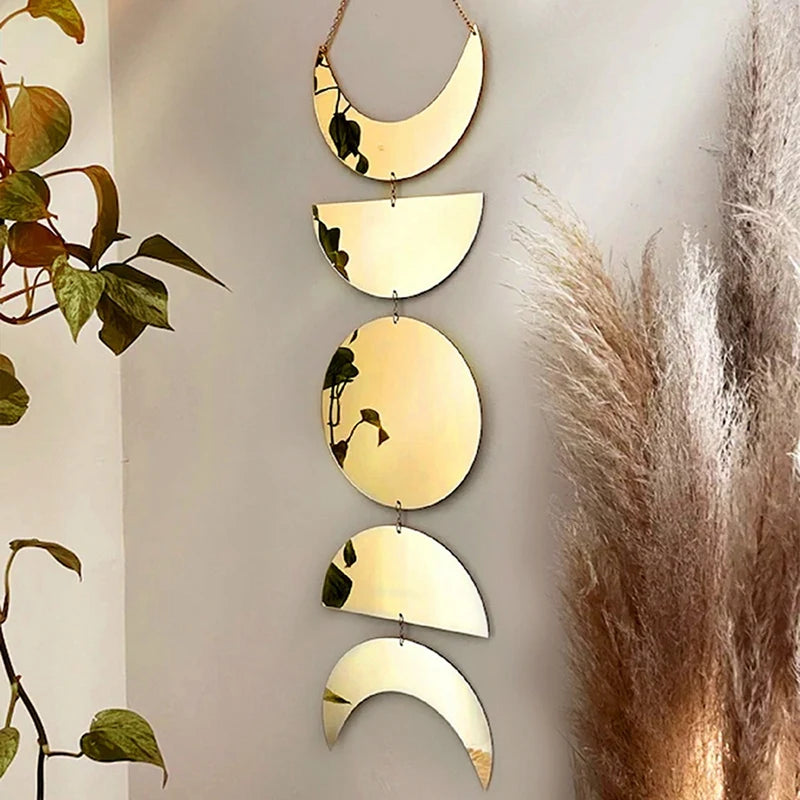 009 - Moon Phase Decorative Wall Mirror