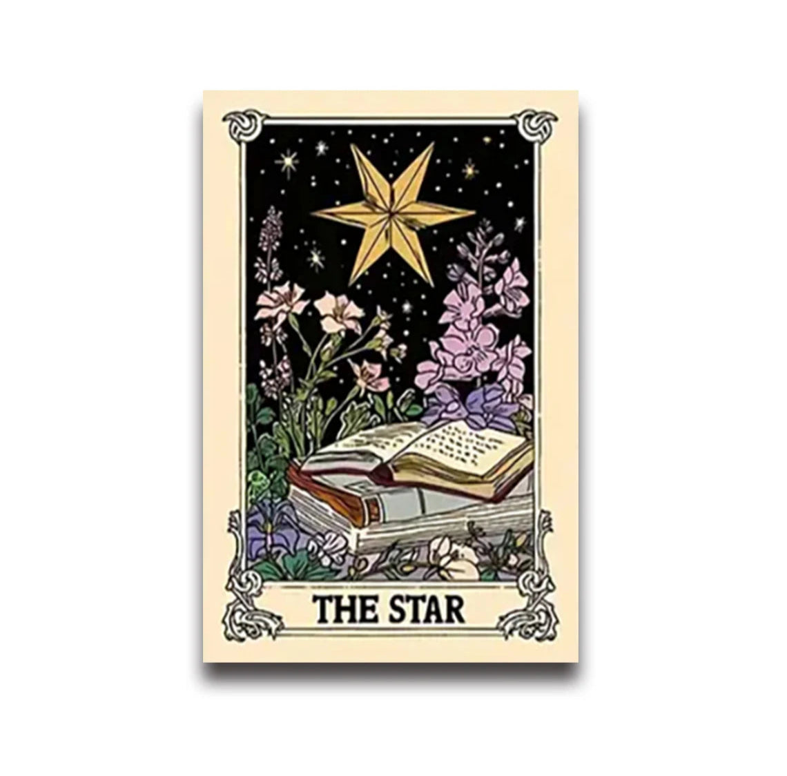 009 - Sun Moon Star Bohemia Canvas Wall Art