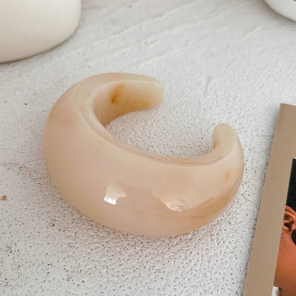 011 - Milk & Tea Fashion Bangle Bracelet