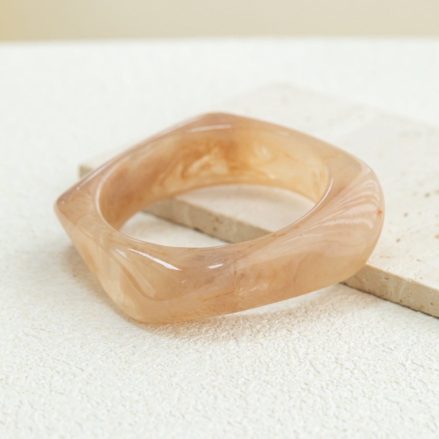 011 - Coffee & Tea Stackable Bangle Bracelet