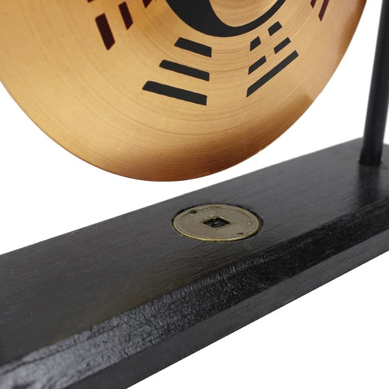 012 - Mini Desktop Gong with Mallet