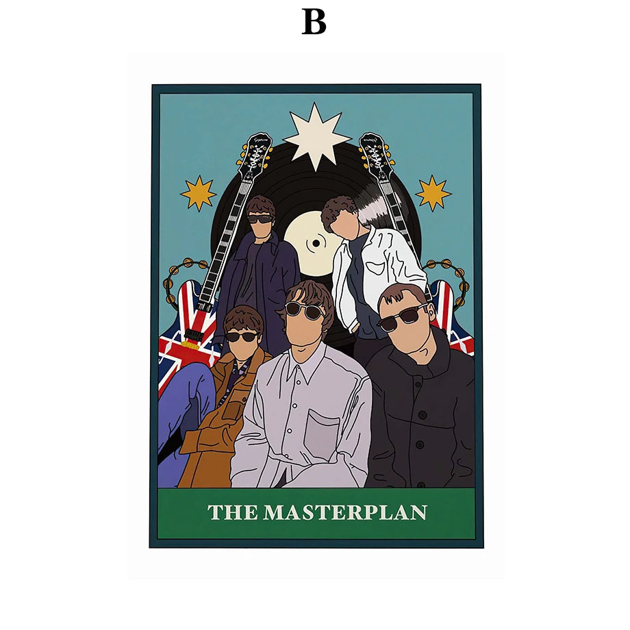 009 - Music Tarot Card Canvas Print Wall Art