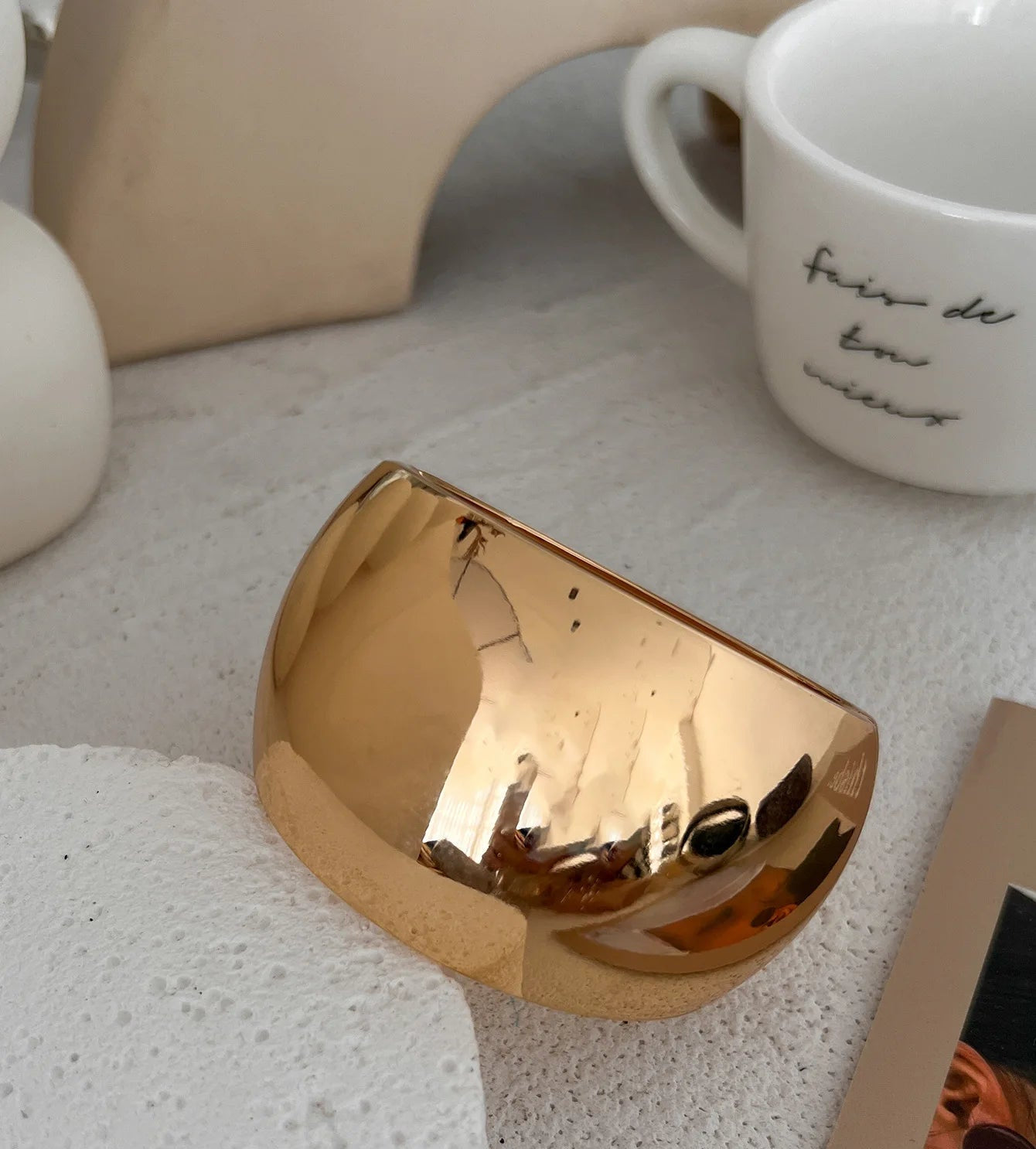 011 - Vintage Designer Bangle Bracelet
