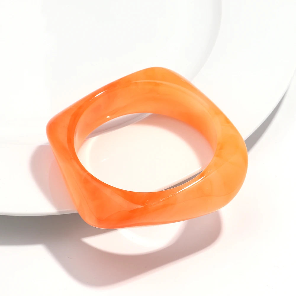 011 - Ice Cream Stackable Retro Bangle Bracelet