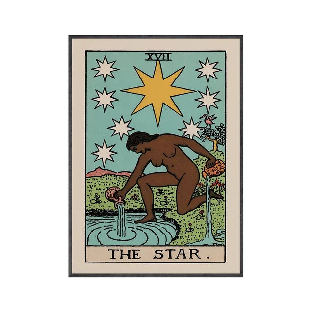 009 - Classic Tarot Canvas Print Wall Art