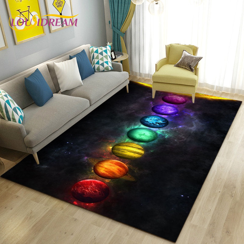 012 - 7 Chakras Yoga Meditation Non-Slip Area Mat