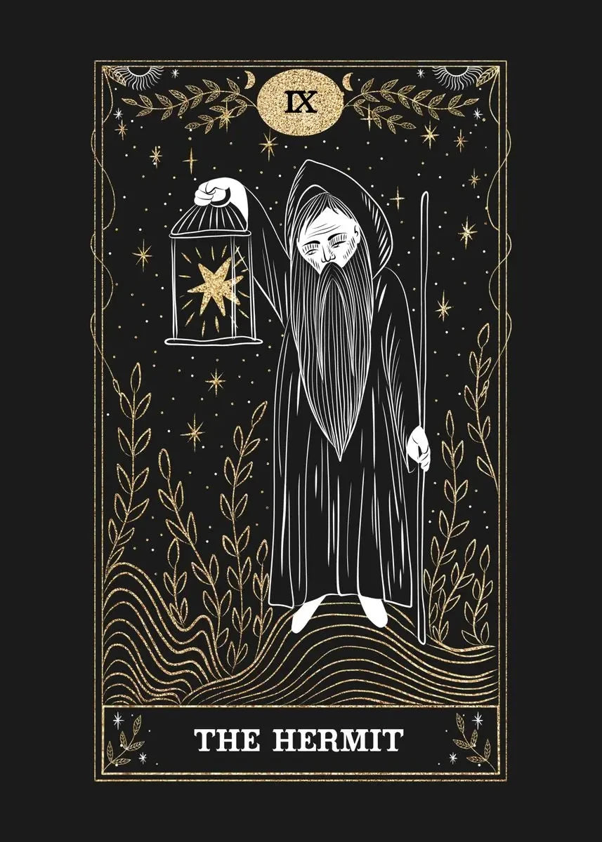 009 - Psychedelic Sun Moon Tarot Canvas Print Wall Hanging