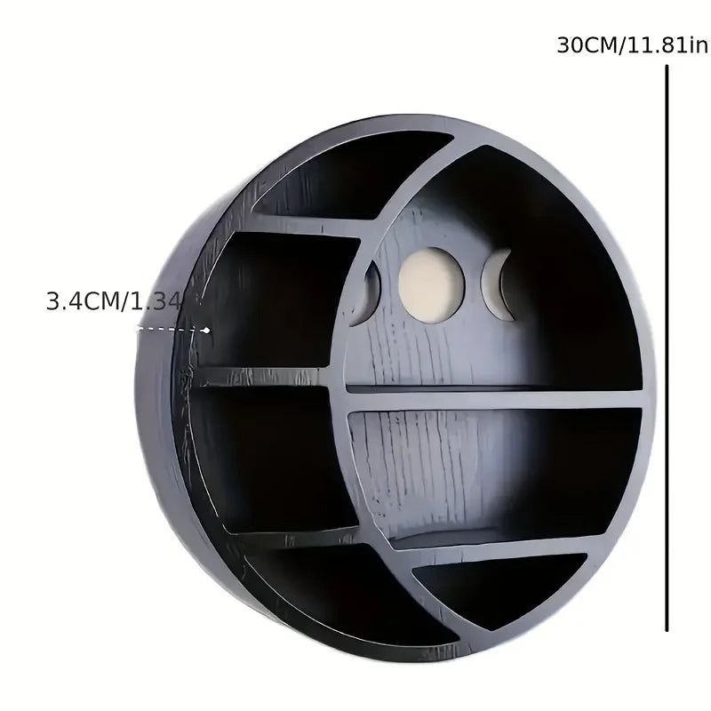 009 - Triple Moon Crystals & Herbs Round Display Rack